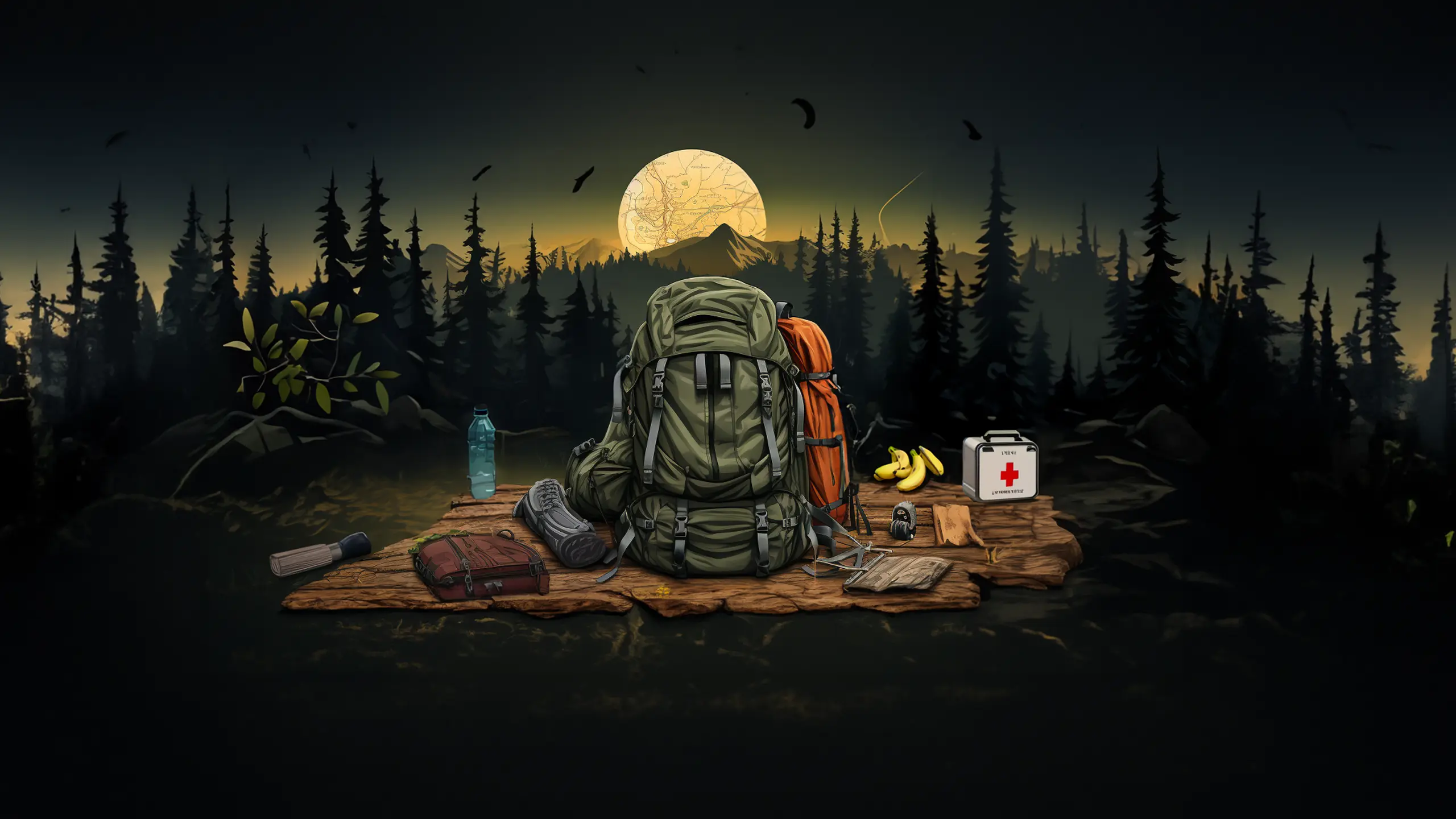 Illustration-camping