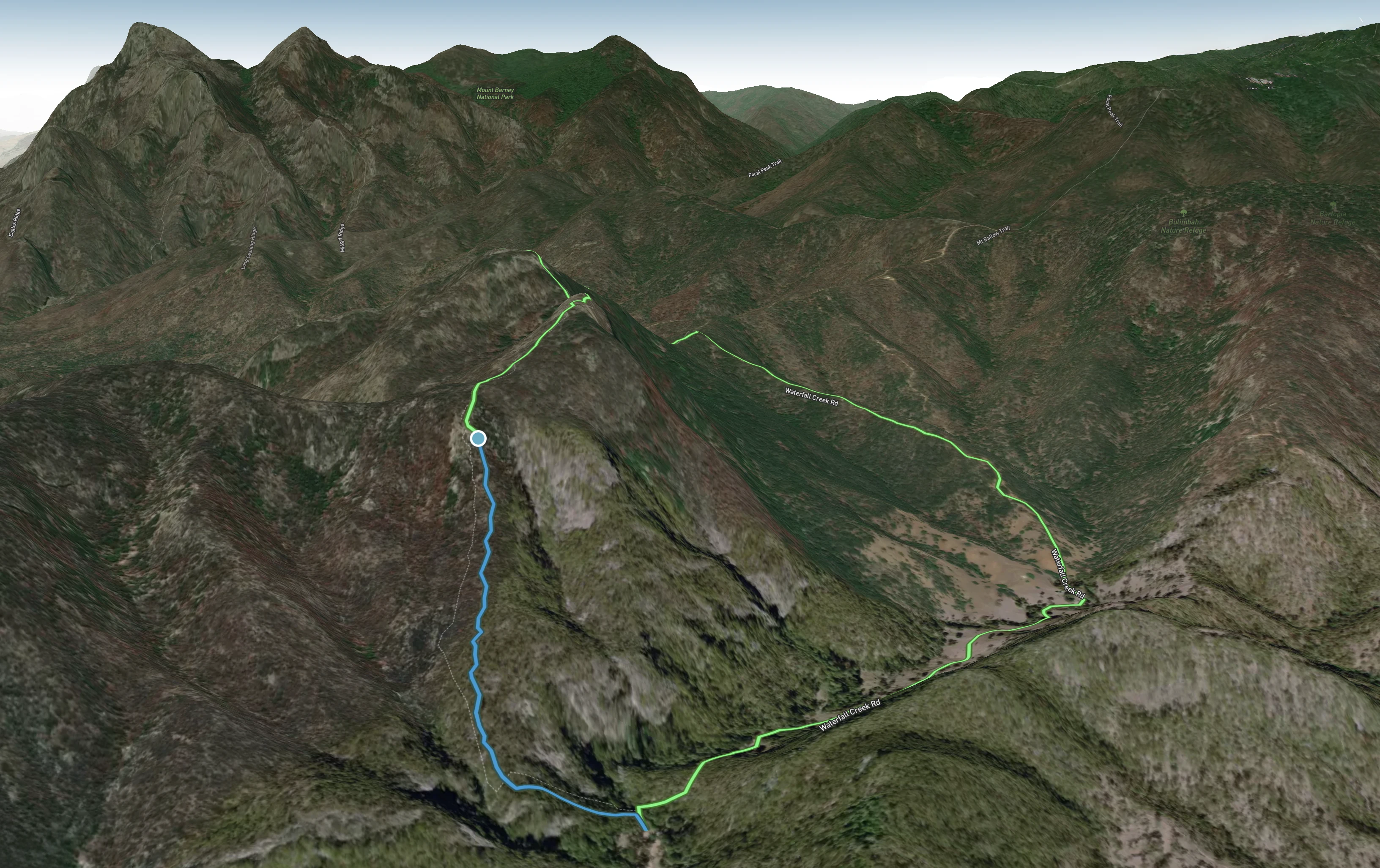 trail map mt greville